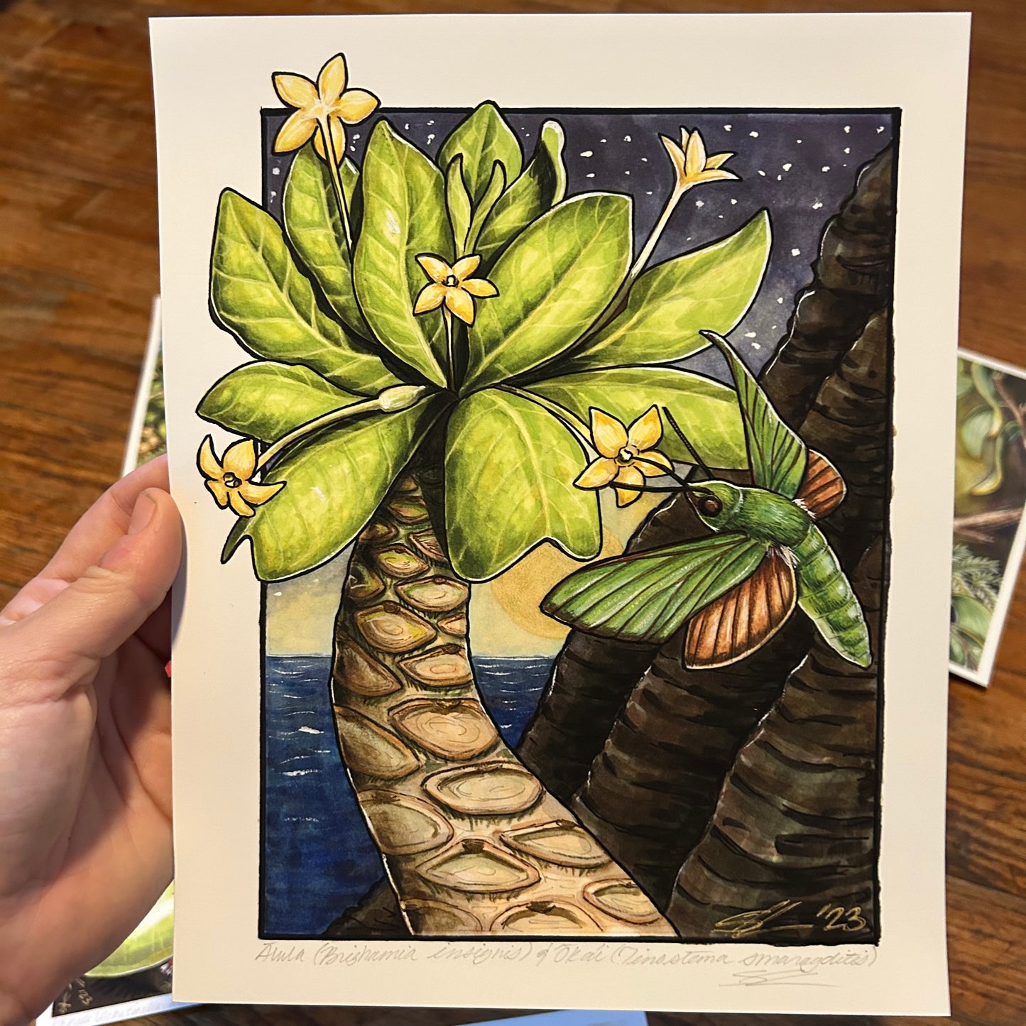 Ālula and ‘ōka’i print