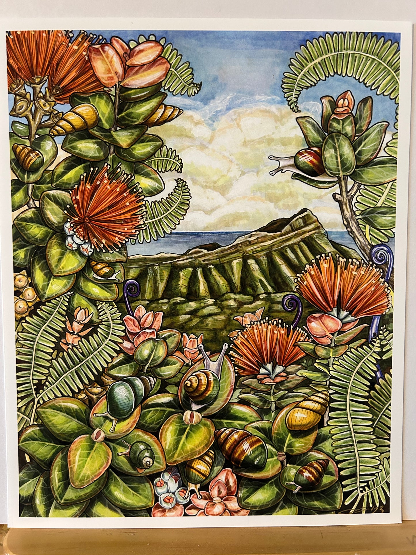 Kāhuli and Lē'ahi print