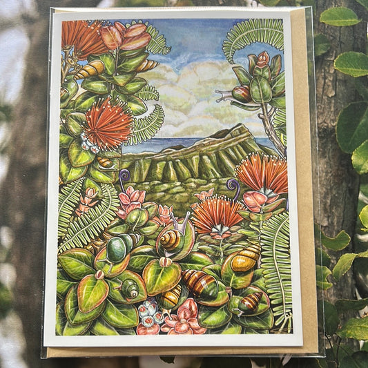 Lēʻahi and kāhuli card