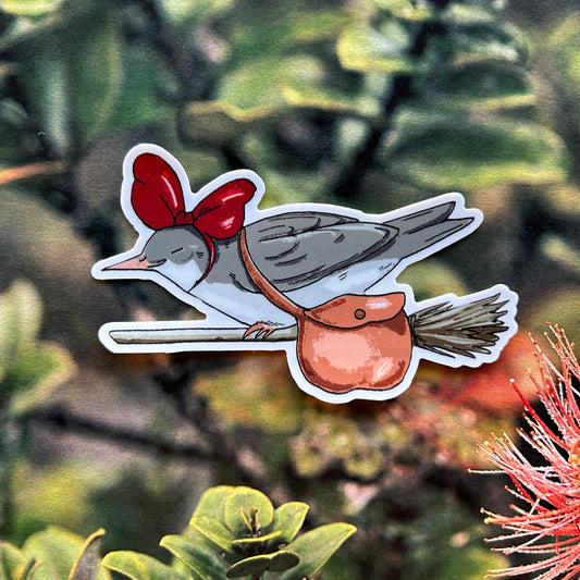 ‘Akikiki’s delivery service sticker